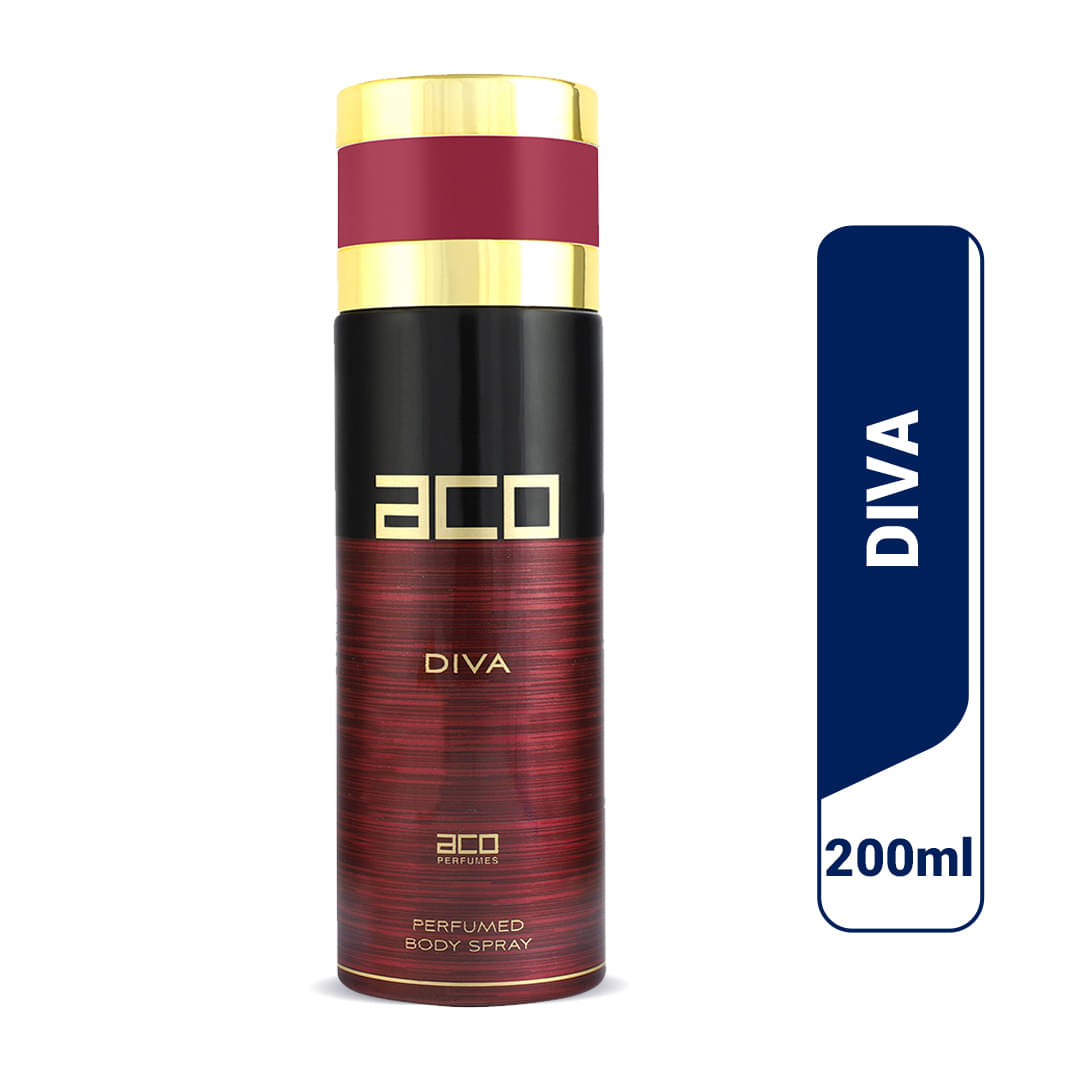     			Aco Diva Deodorant Body Spray For Women, 200ml