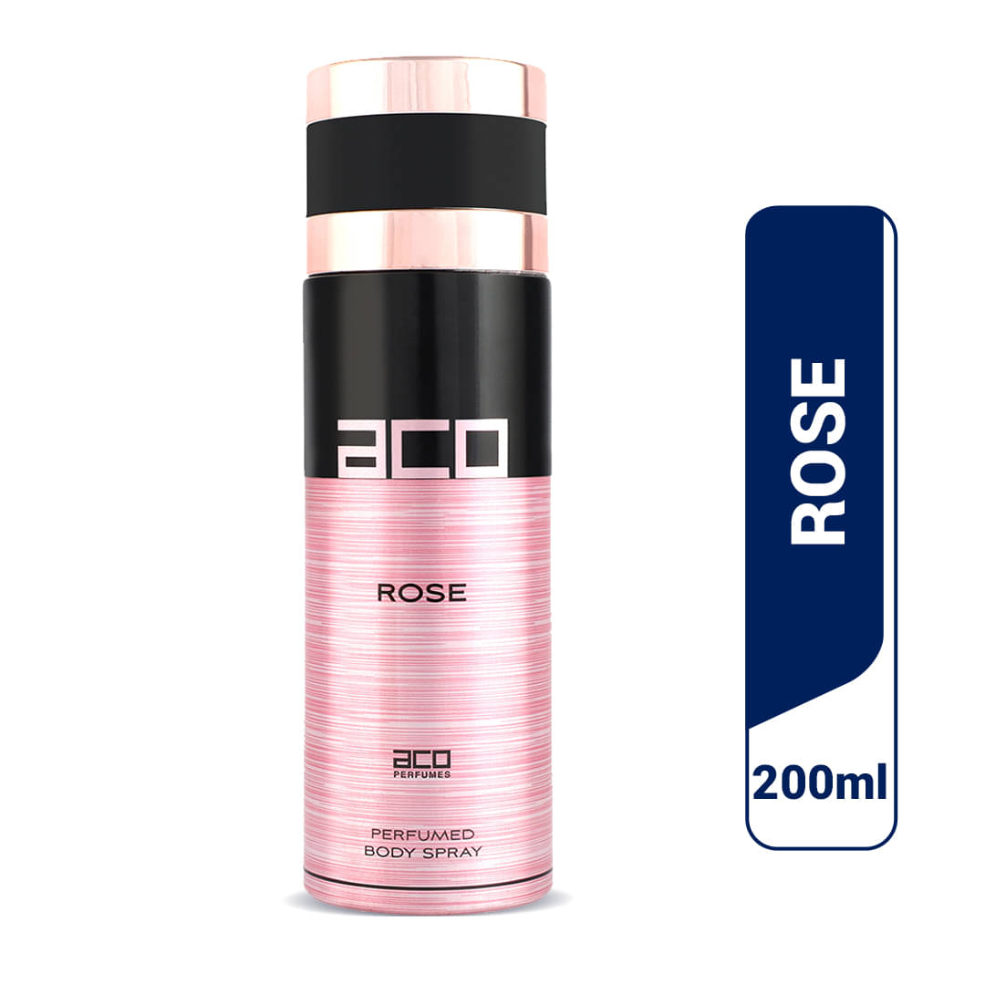     			Aco Rose Deodorant Body Spray For Women, 200ml