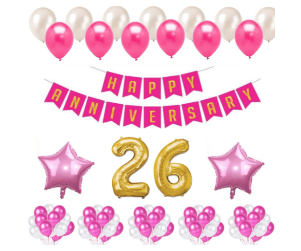     			Blooms Event Adore  26 Happy Anniversary Unique Combo Set