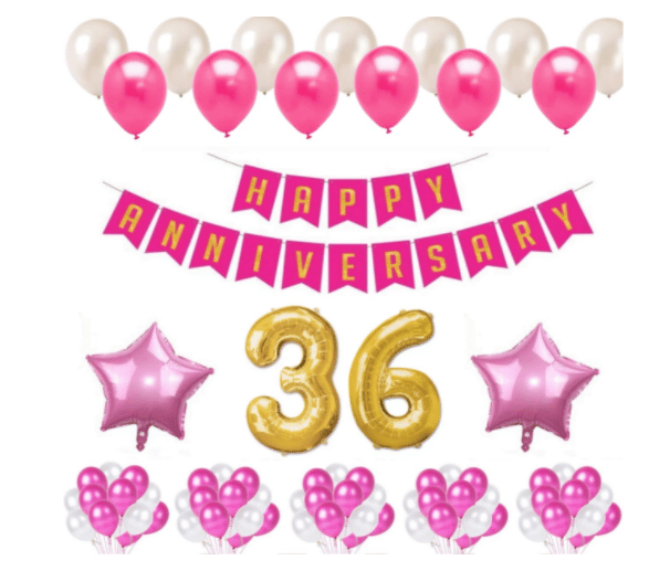     			Blooms Event Adore  36 Happy Anniversary Unique Combo Set