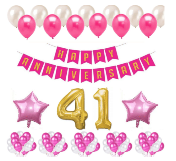     			Blooms Event Adore  41 Happy Anniversary Unique Combo Set