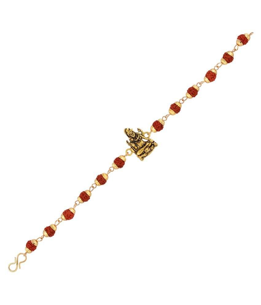 Bracelet Rudraksh "Shiv Ji" For Mens And Boys Bracelet Rudraksh "Shiv Ji" For Mens And Boys