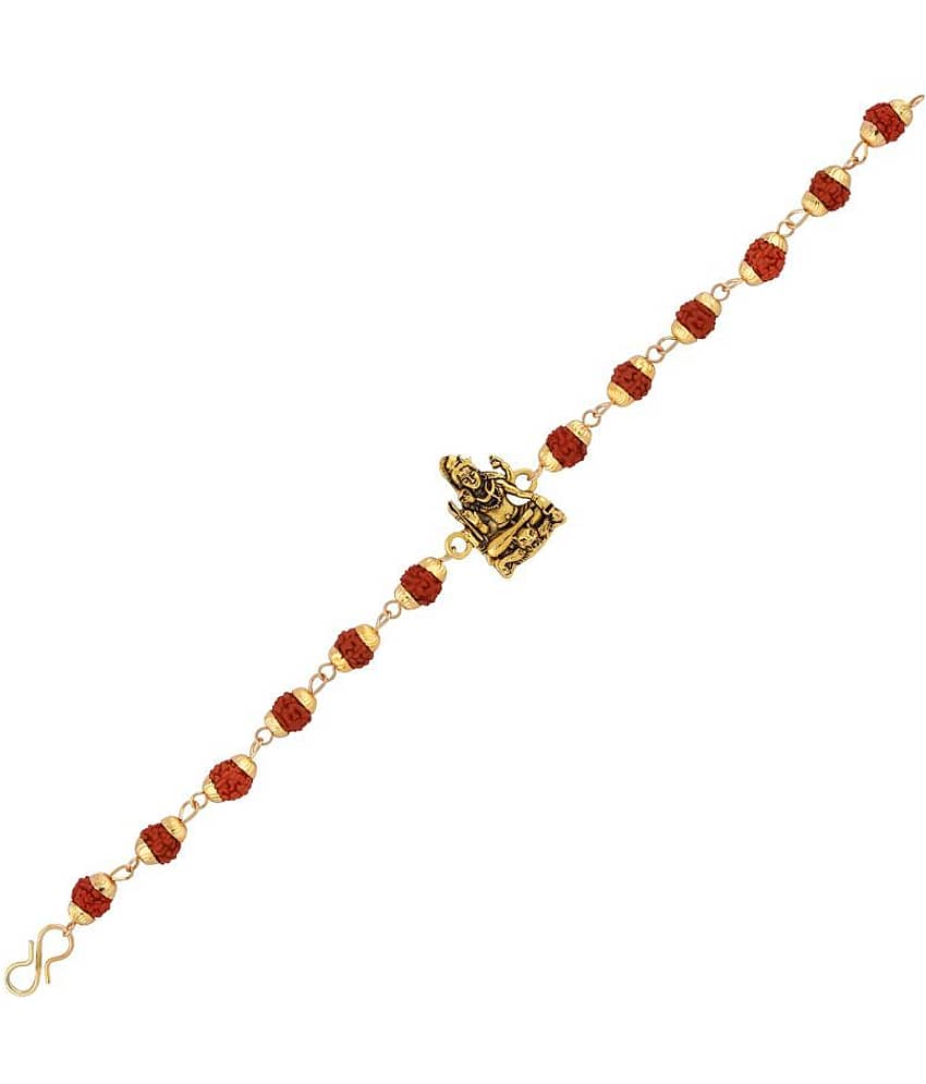 Bracelet Rudraksh "Shiv Ji" For Mens And Boys - Bangles & Bracelets | Buy online on ZillyBuy