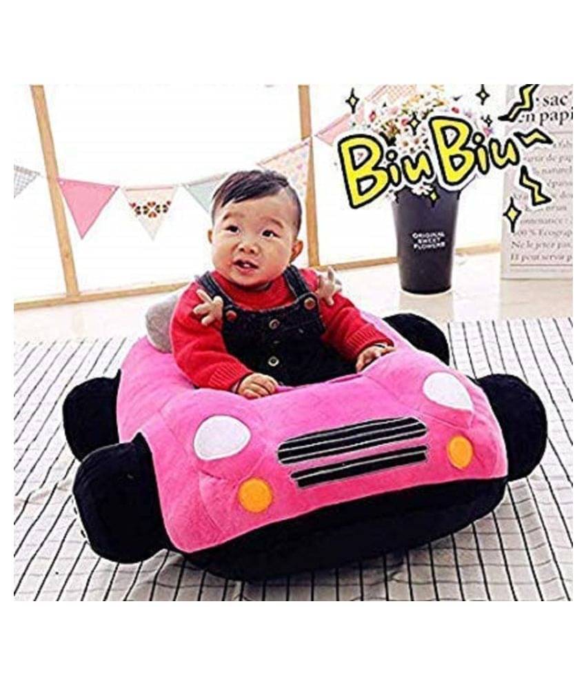 Diamond Collection Sofa Seat Plush Cushion and Amazing Chair for Babies and Kids (Pink Car) Diamond Collection Sofa Seat Plush Cushion and Amazing Chair for Babies and Kids (Pink Car)