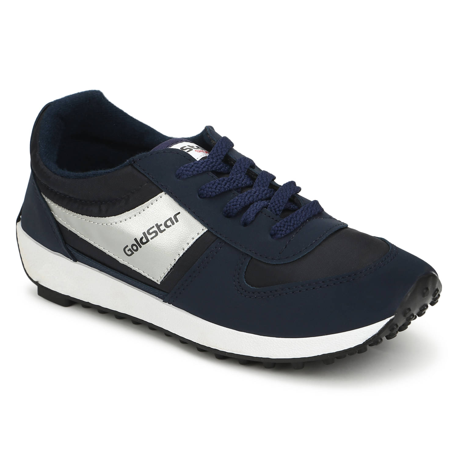     			GOLDSTAR Navy Running Shoes
