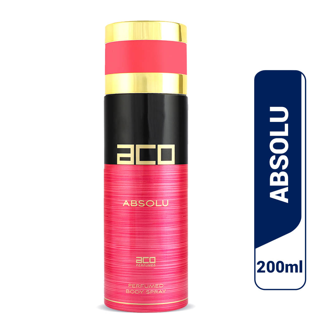     			Aco Absolu Deodorant Body Spray For Women, 200ml