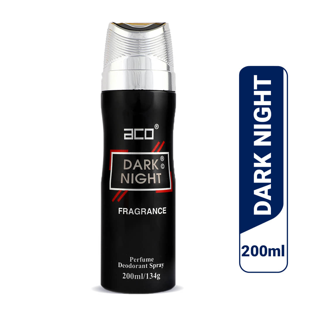 Aco Dark Night Deodorant Body Spray For Men, 200ml