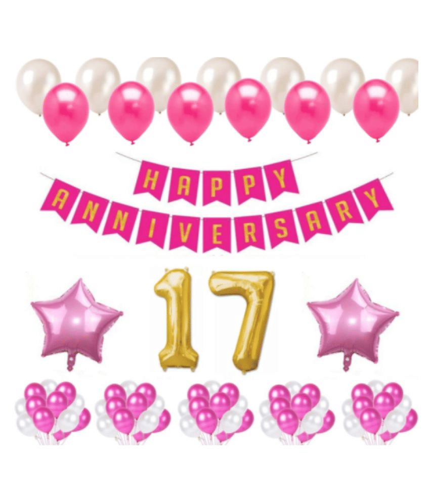     			Blooms Event Adore  17 Happy Anniversary Unique Combo Set