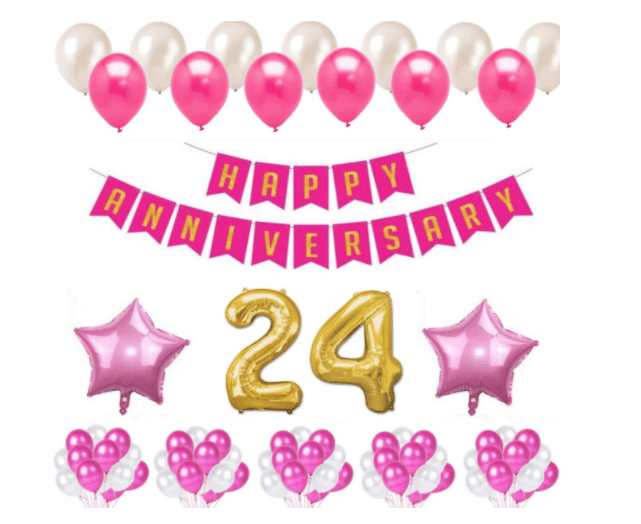     			Blooms Event Adore  24 Happy Anniversary Unique Combo Set