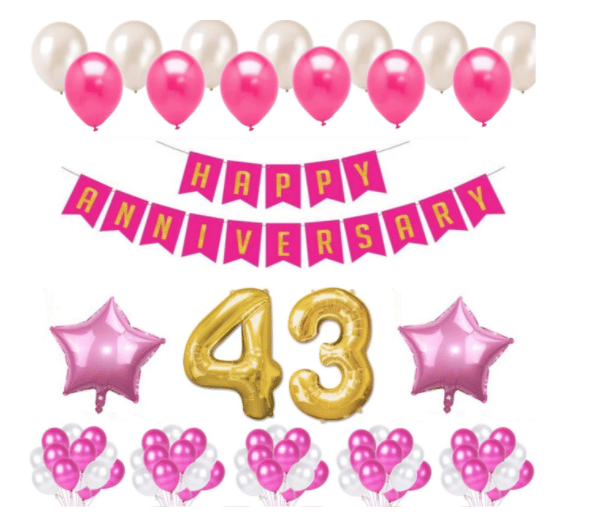     			Blooms Event Adore  43 Happy Anniversary Unique Combo Set
