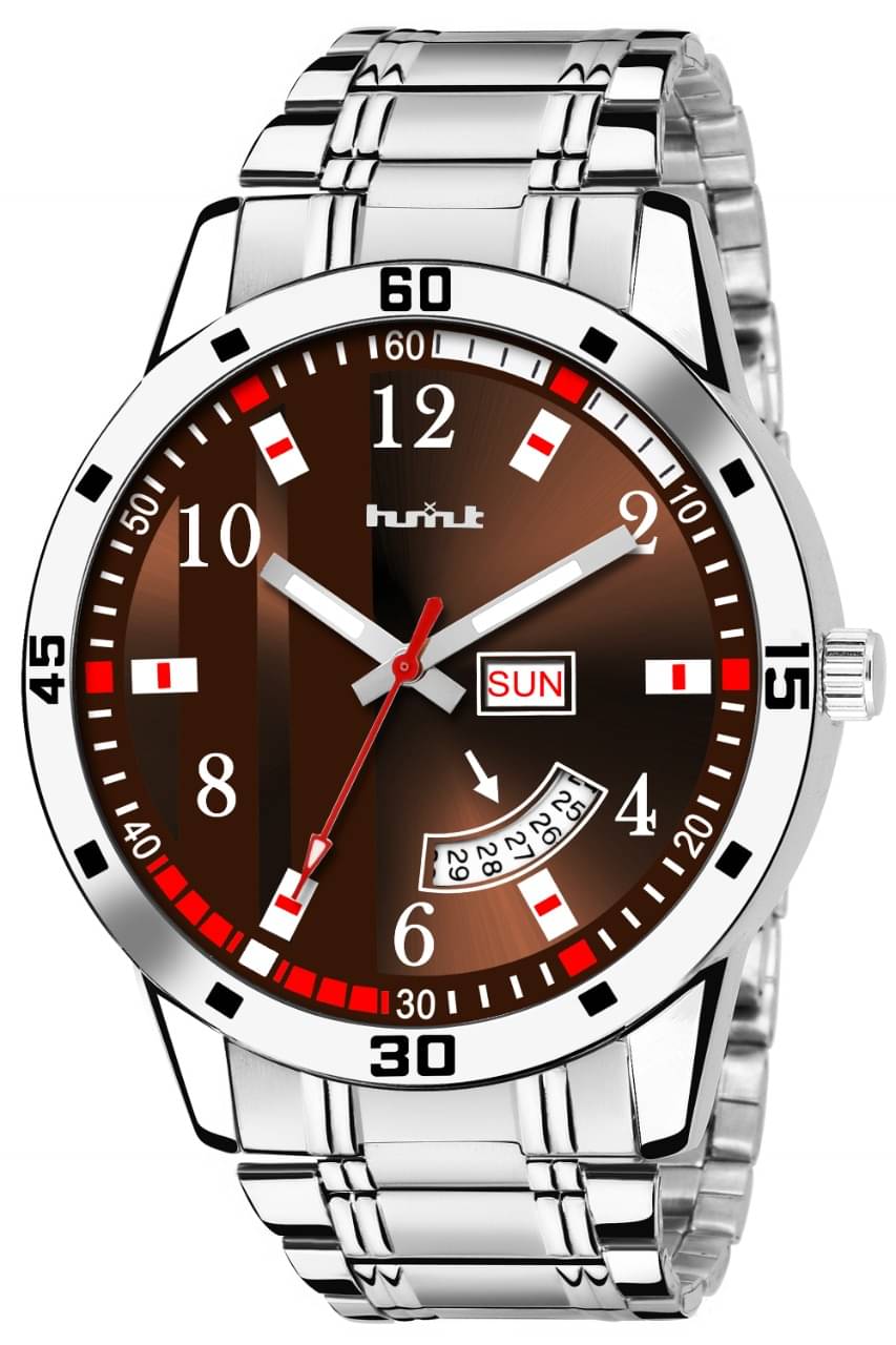     			HMXT - Silver Stainless Steel Analog Men's Watch