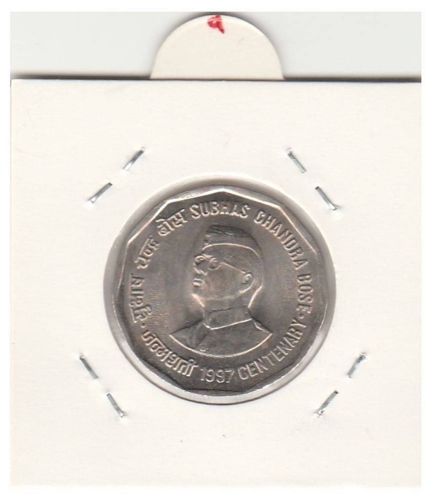 NUMISMATTECLY RARE AND COLLECTIBLE . COMMOMRATIVE TWO R.S SUBHASH CHANDRA BOSE CENTENARY OLD ISSUE C01N- 1997 . IN EXTRA FINE CONDITION HIGHLY COLLECTIBLE WIGHT - 6 GRAM . CHECK PICTURE CAREFULLY BEFORE ORDER AND DONT PLACE FAKE ORDER . NUMISMATTECLY RARE AND COLLECTIBLE . COMMOMRATIVE TWO R.S SUBHASH CHANDRA BOSE CENTENARY OLD ISSUE C01N- 1997 . IN EXTRA FINE CONDITION HIGHLY COLLECTIBLE WIGHT - 6 GRAM . CHECK PICTURE CAREFULLY BEFORE ORDER AND DONT PLACE FAKE ORDER .