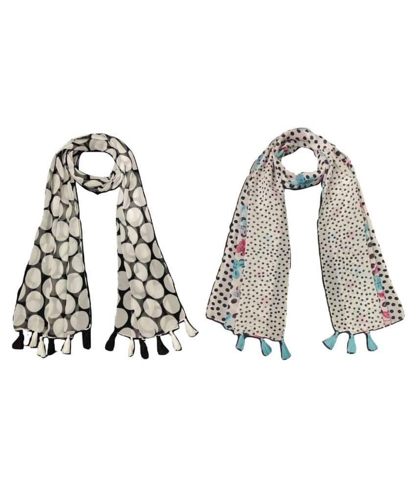 stolevilla Multi Printed Poly Cotton Yarn Stoles stolevilla Multi Printed Poly Cotton Yarn Stoles