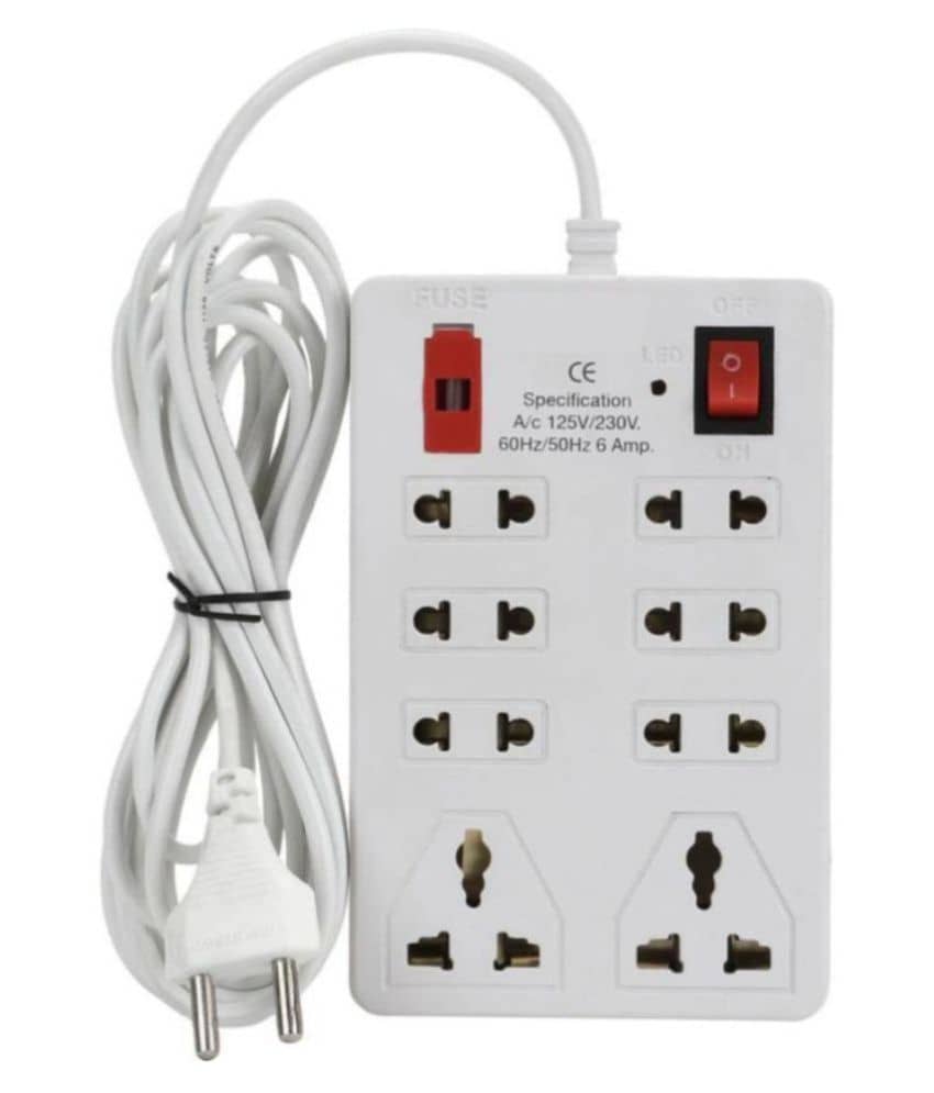 Amor Benison 8 Socket Extension Board