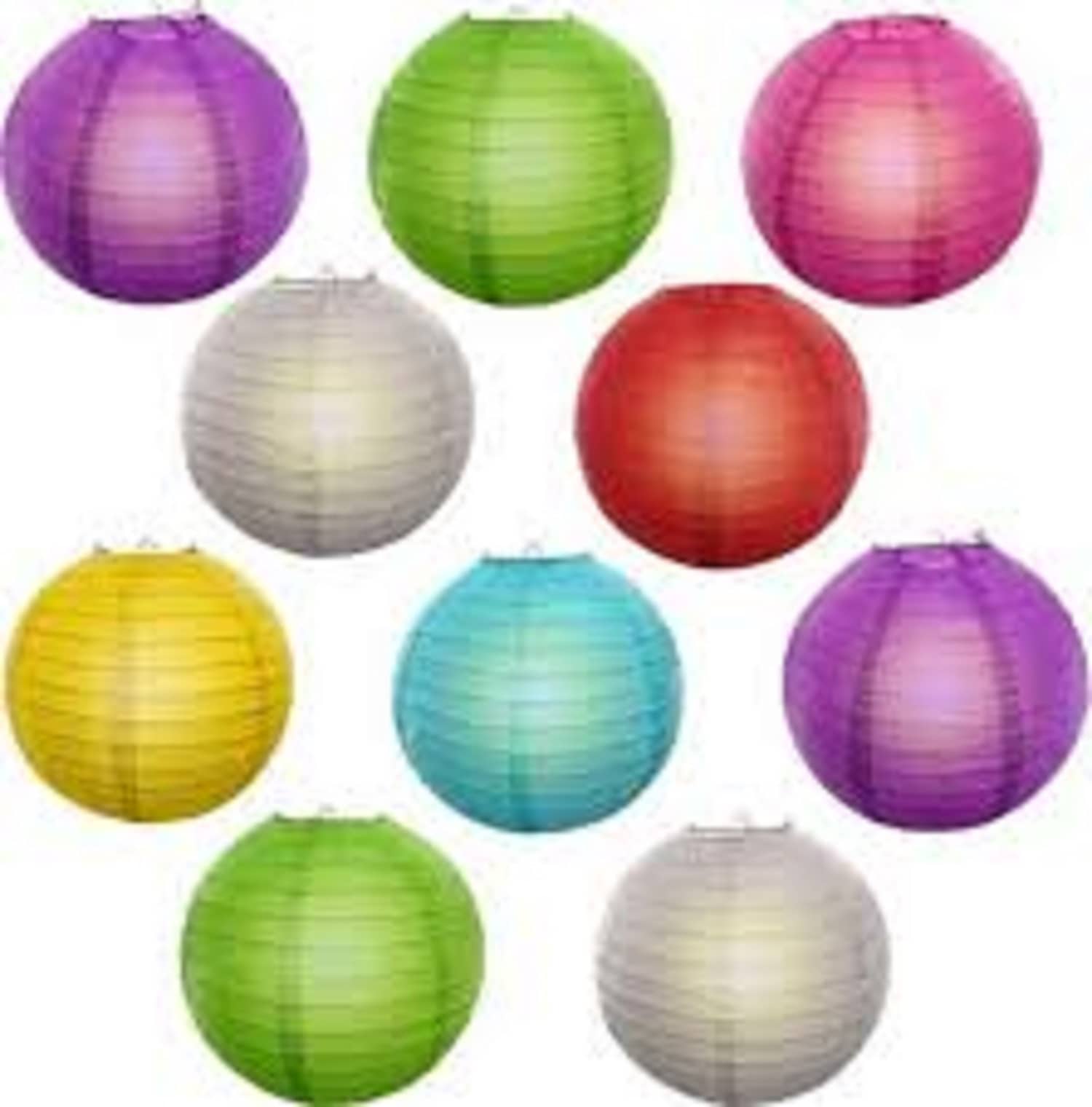 SHB Multicolour Paper Decorative Tissue Box Holder - Pack of 10