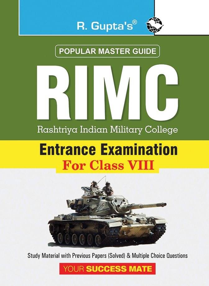     			RIMC (Rashtriya Indian Military College) Entrance Exam (For Class VIII) Guide