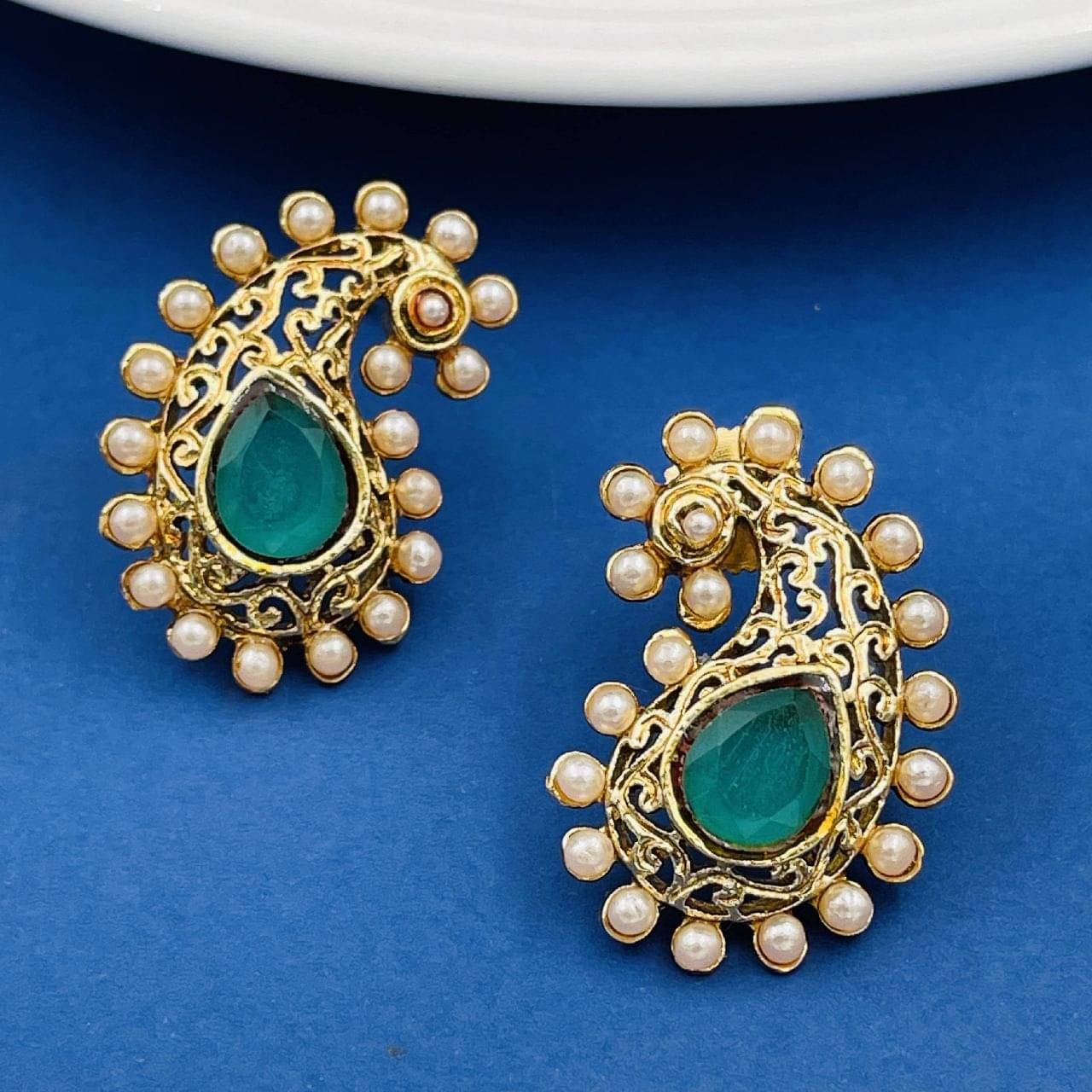     			The Jewelbox Multicolor Earrings