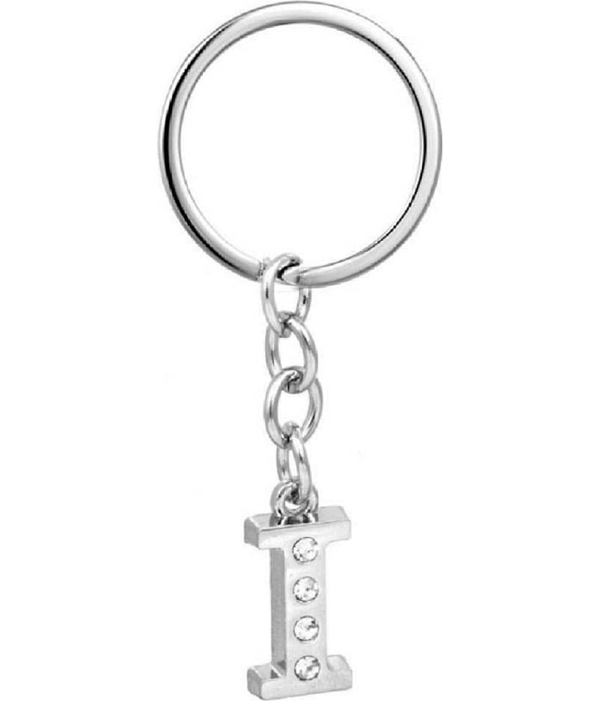 Americ Style Combo offer of Alphabet ''C& I'' Metal Keychains (Pack of 2)