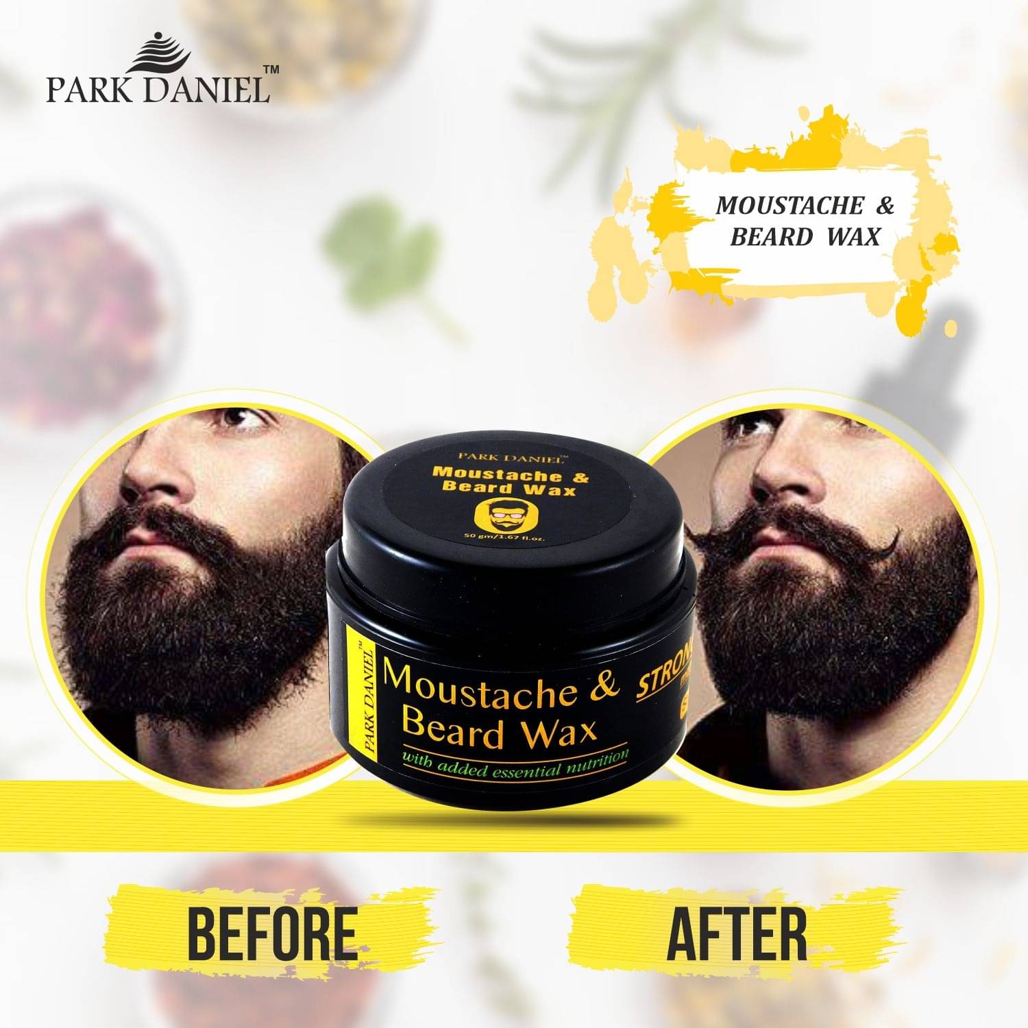     			Park Daniel Moustache & Beard Wax 50 g