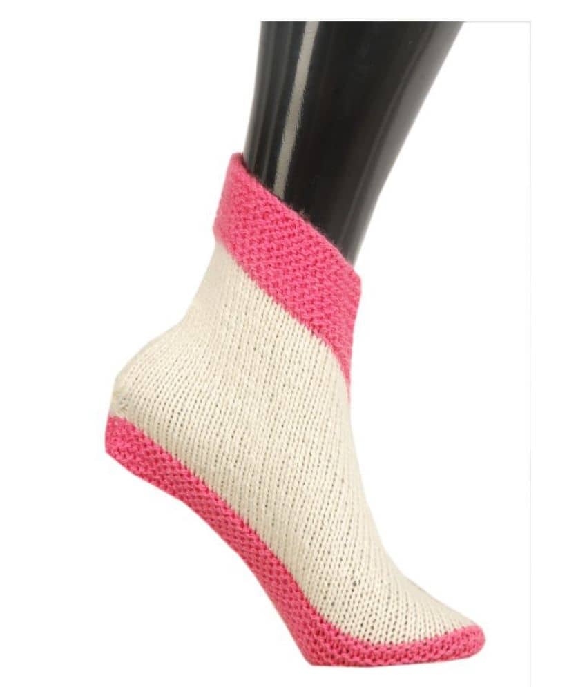 KC Store - Multicolor Woollen Women's Ankle Length Socks ( Pack of 1 ) - Socks | Buy online on ZillyBuy
