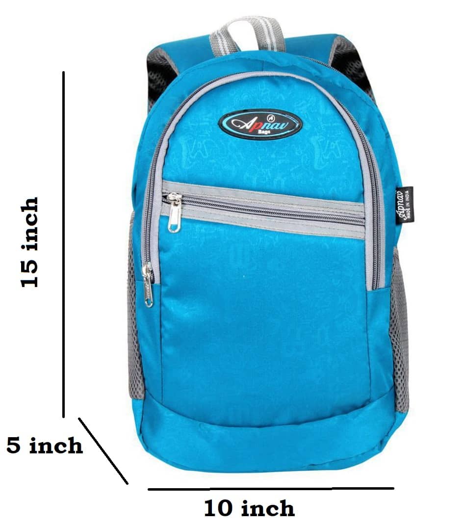 Apnav Blue 15 Ltrs School Bag for Boys & Girls - Handbags | Buy online on ZillyBuy