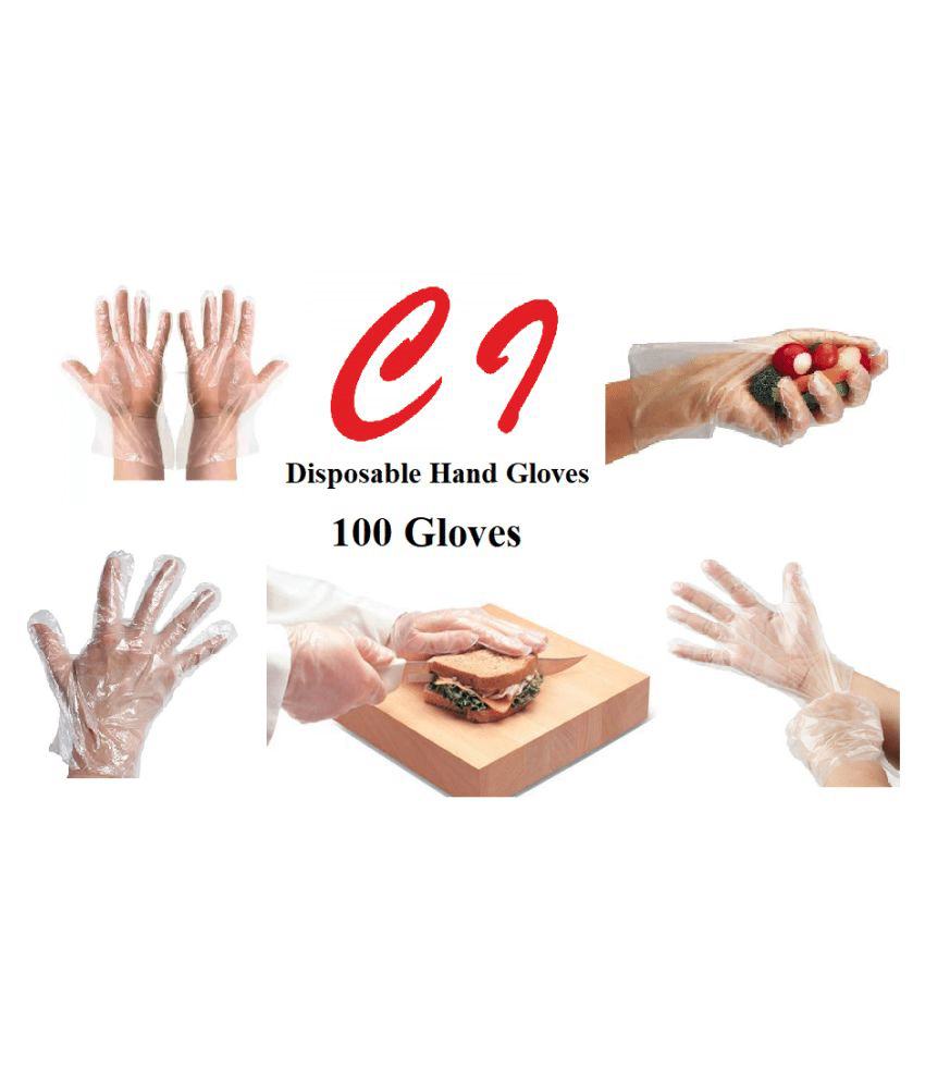     			Clean India Plastic Universal Size Cleaning Glove
