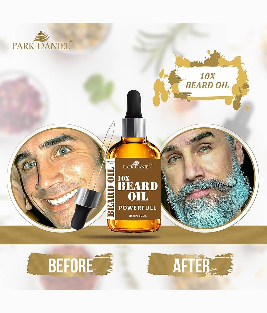 Park Daniel 10X Growth Beard Oil POWERFULL 30 ml - Beard Care and Tools | Buy online on ZillyBuy