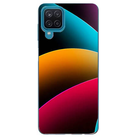    			Samsung A12 Printed Cover By My Design Multi Color