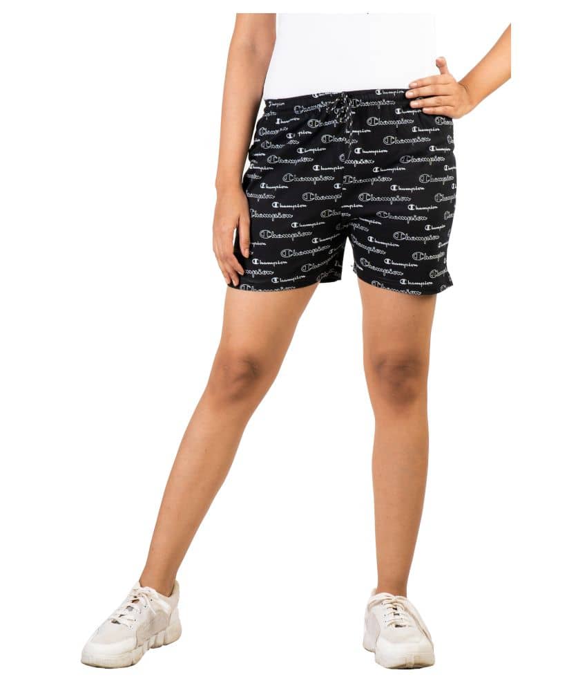 powermerc Cotton Hot Pants - Black Single