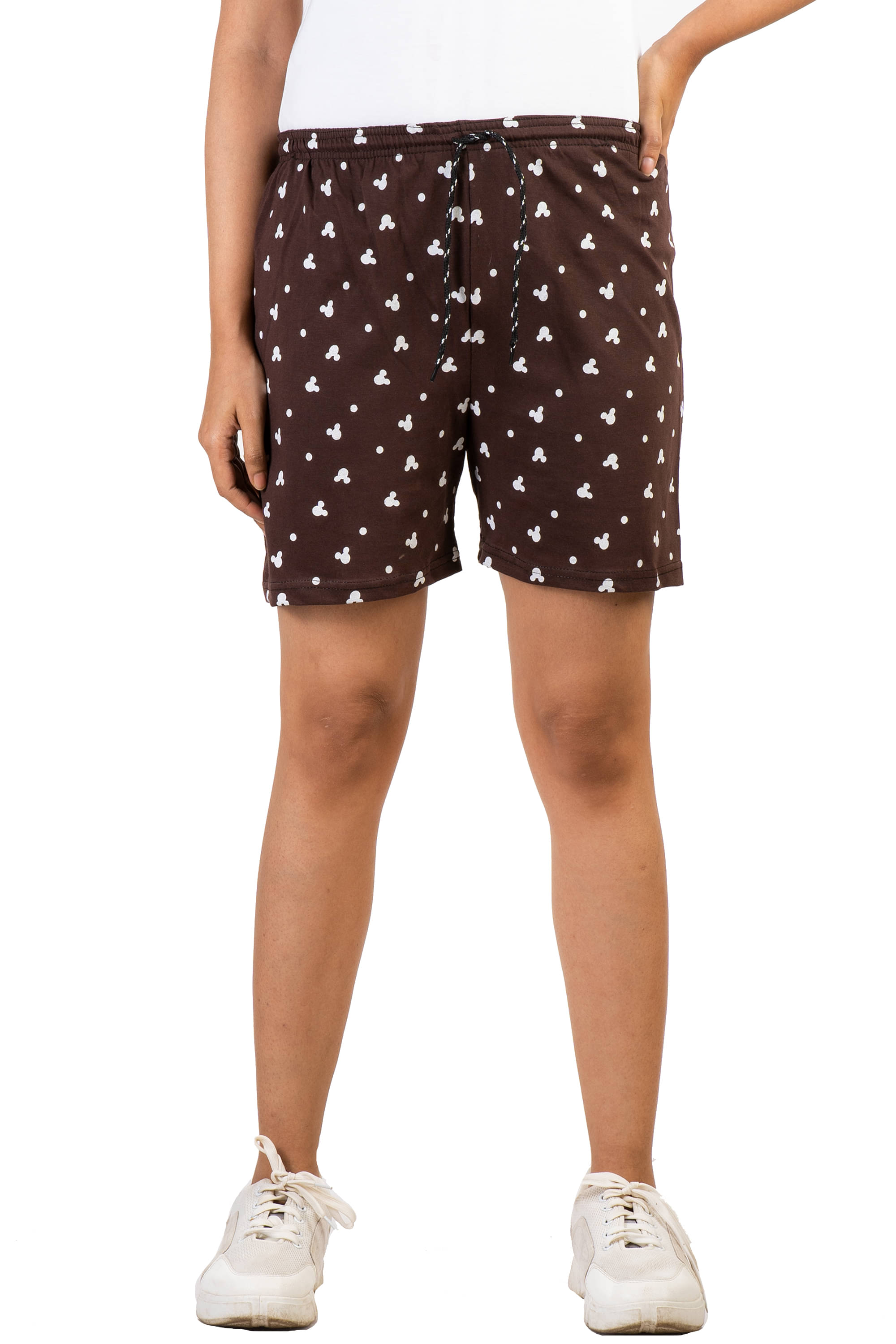     			powermerc Cotton Hot Pants - Brown Single