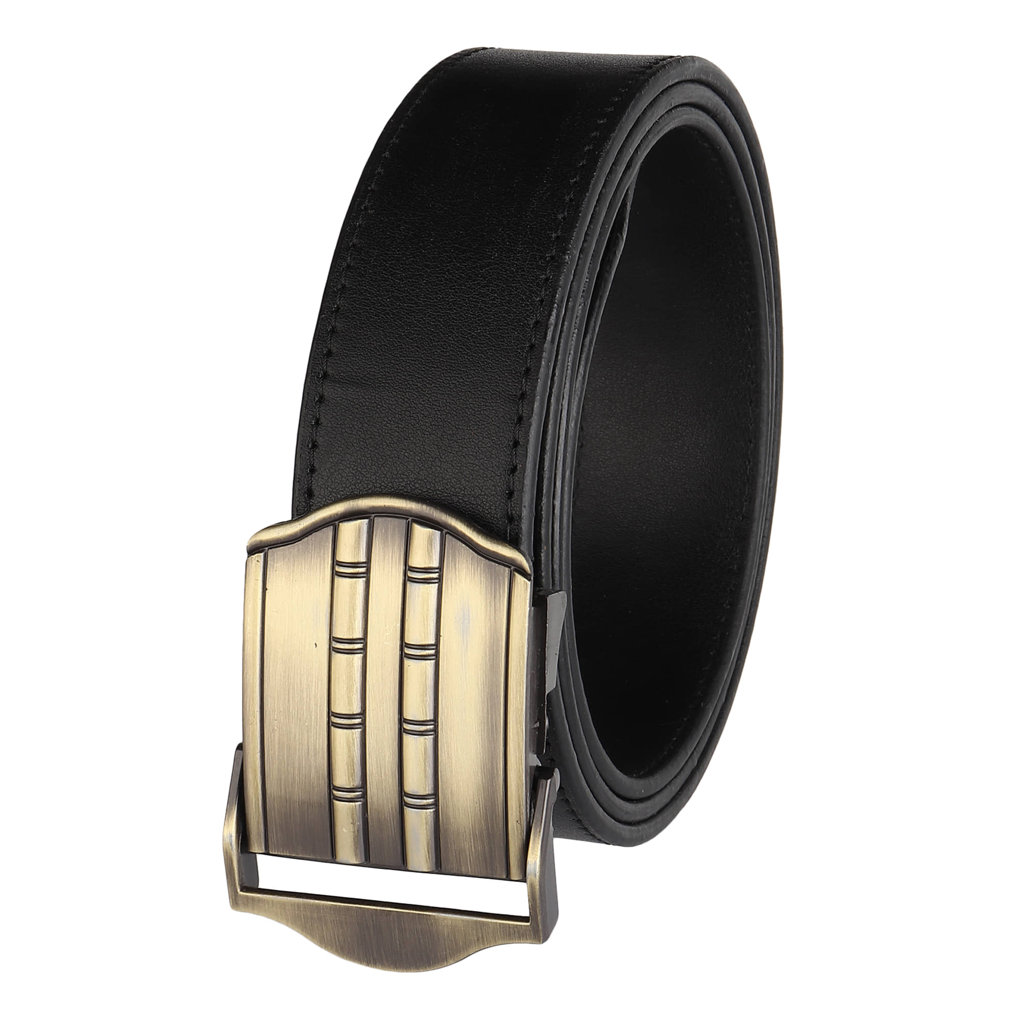 Loopa Black PU Formal Belt Pack of 1