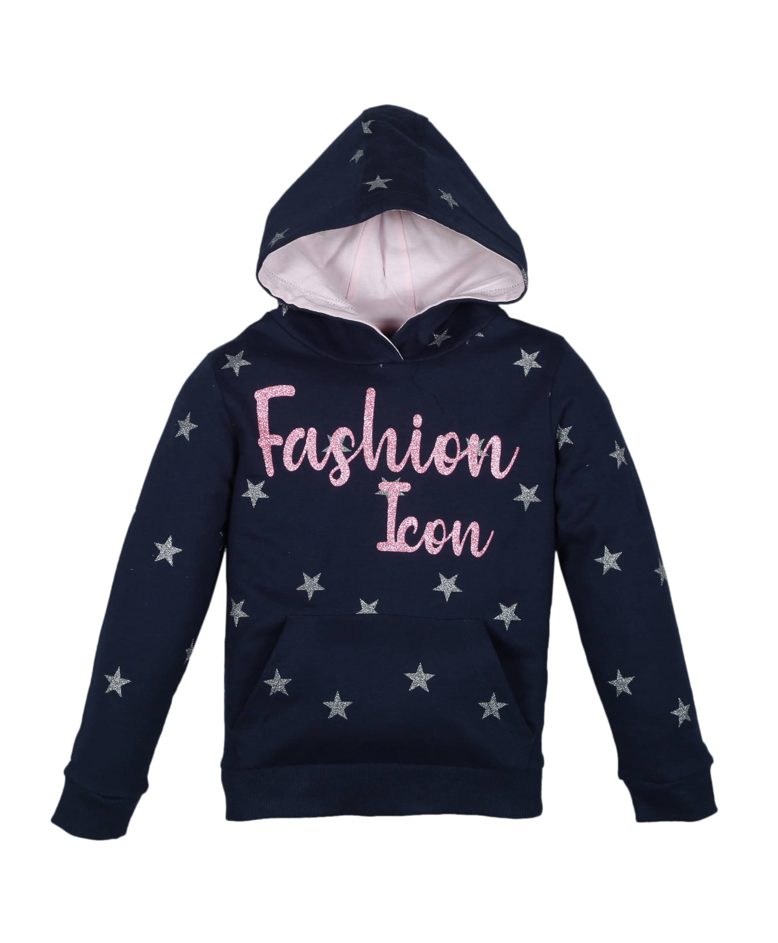     			PLUM TREE Girls 100% Cotton Sweatshirt ( Dark Blue )