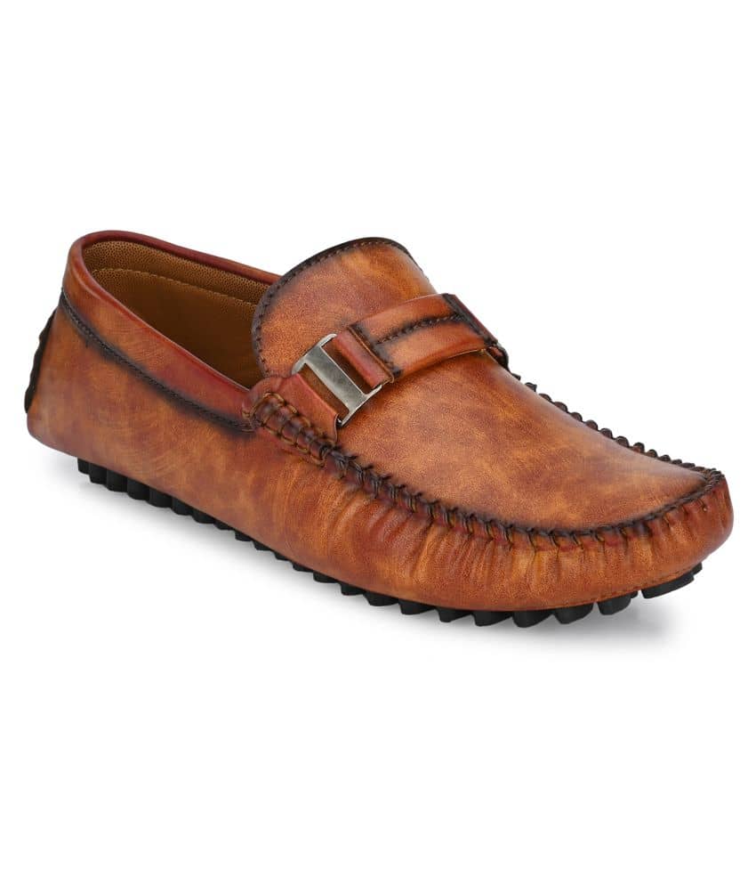 Prolific Tan Loafers - Formal Shoes | Buy online on ZillyBuy