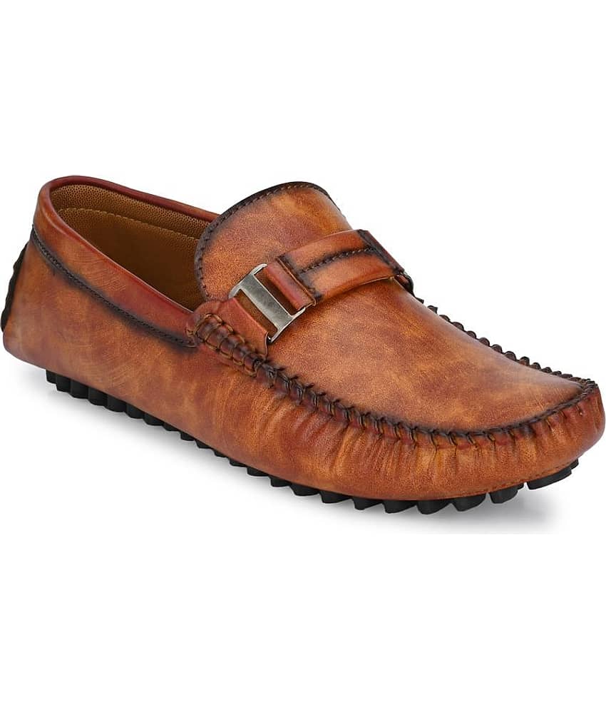 Prolific Tan Loafers - Formal Shoes | Buy online on ZillyBuy