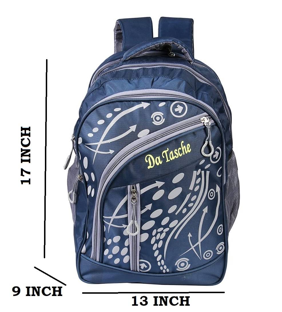     			Da Tasche Navy Blue 35 Ltrs School Bag for Boys & Girls