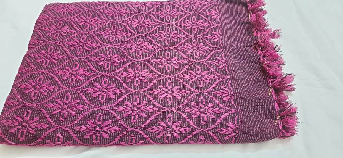     			NISSI Single Poly Cotton Floral Blanket