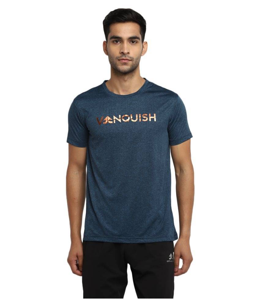 OFF LIMITS Teal Polyester T-Shirt OFF LIMITS Teal Polyester T-Shirt