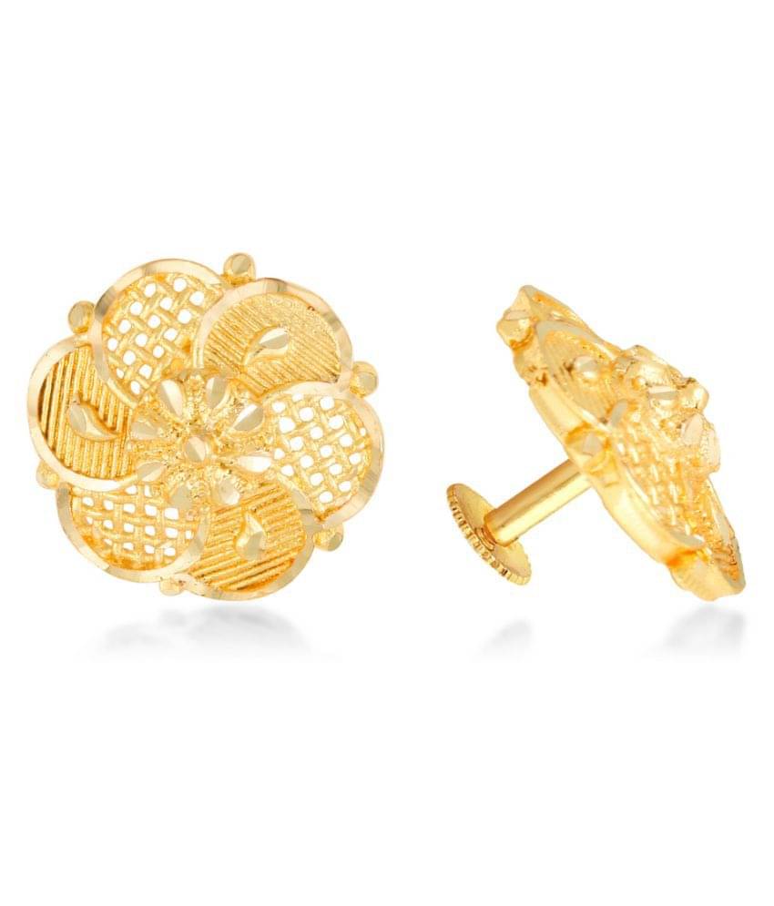     			Vighnaharta Traditional wear Gold Plated alloy Stud Earring for Women and Girls (VFJ1241ERG)