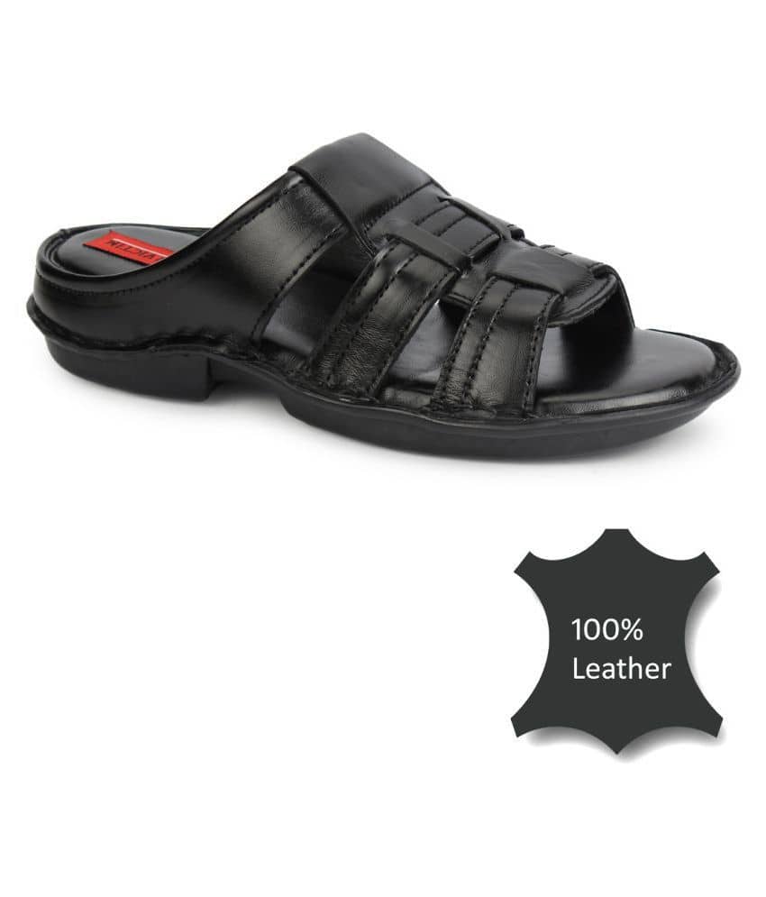 Fashion Victim Black Flip Flops
