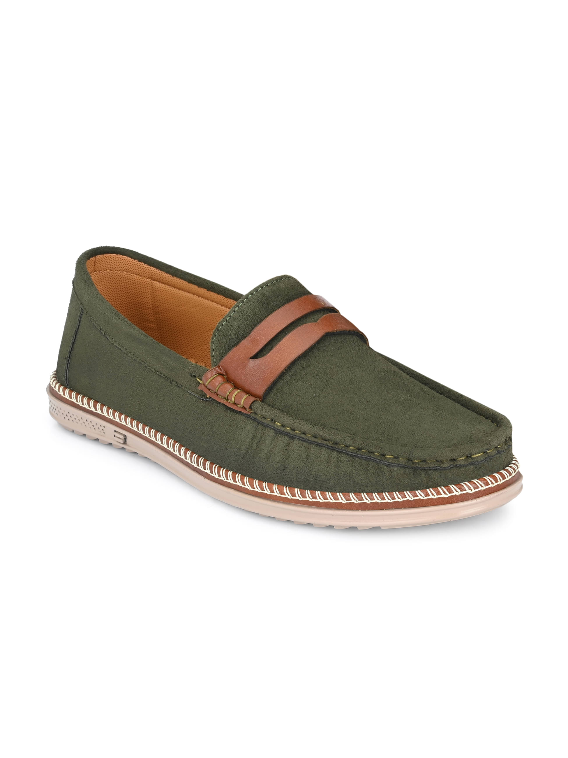     			Big Fox Green Loafers