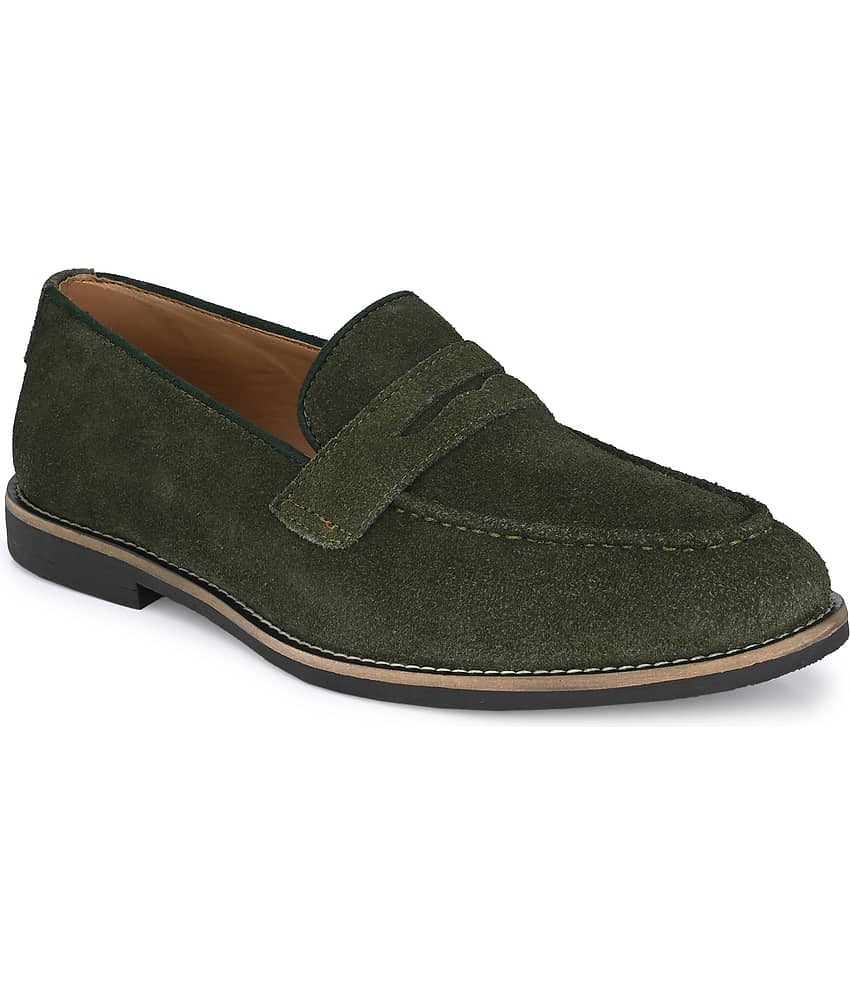 Big Fox Green Loafers - Formal Shoes | Buy online on ZillyBuy