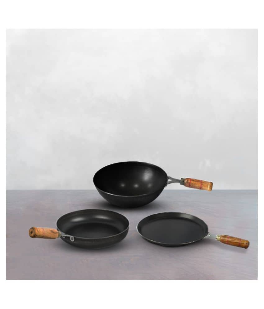 The Indus Valley na 3 Piece Cookware Set - Cookware | Buy online on ZillyBuy