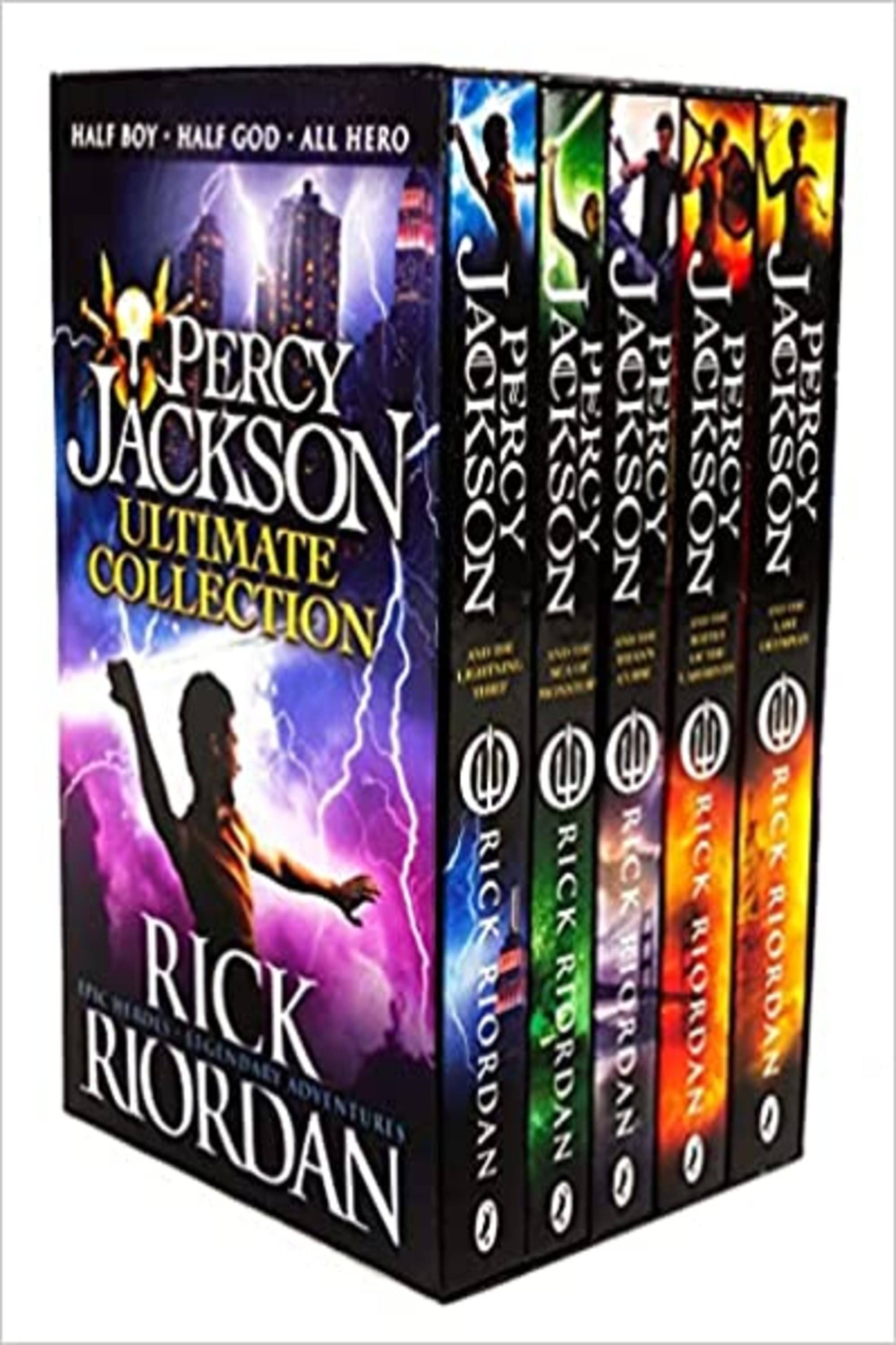     			Percy jackson: Complete Series Paperback – Box set, 1 August 2013