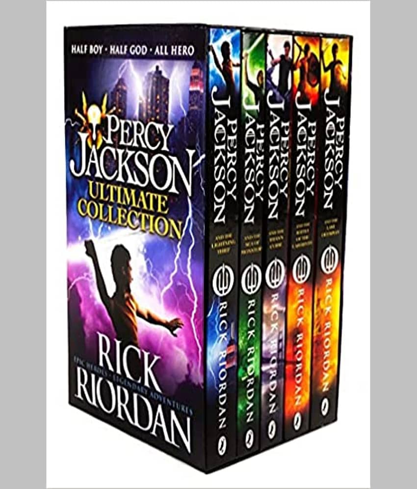 Percy jackson: Complete Series Paperback – Box set, 1 August 2013 - Stationery | Buy online on ZillyBuy