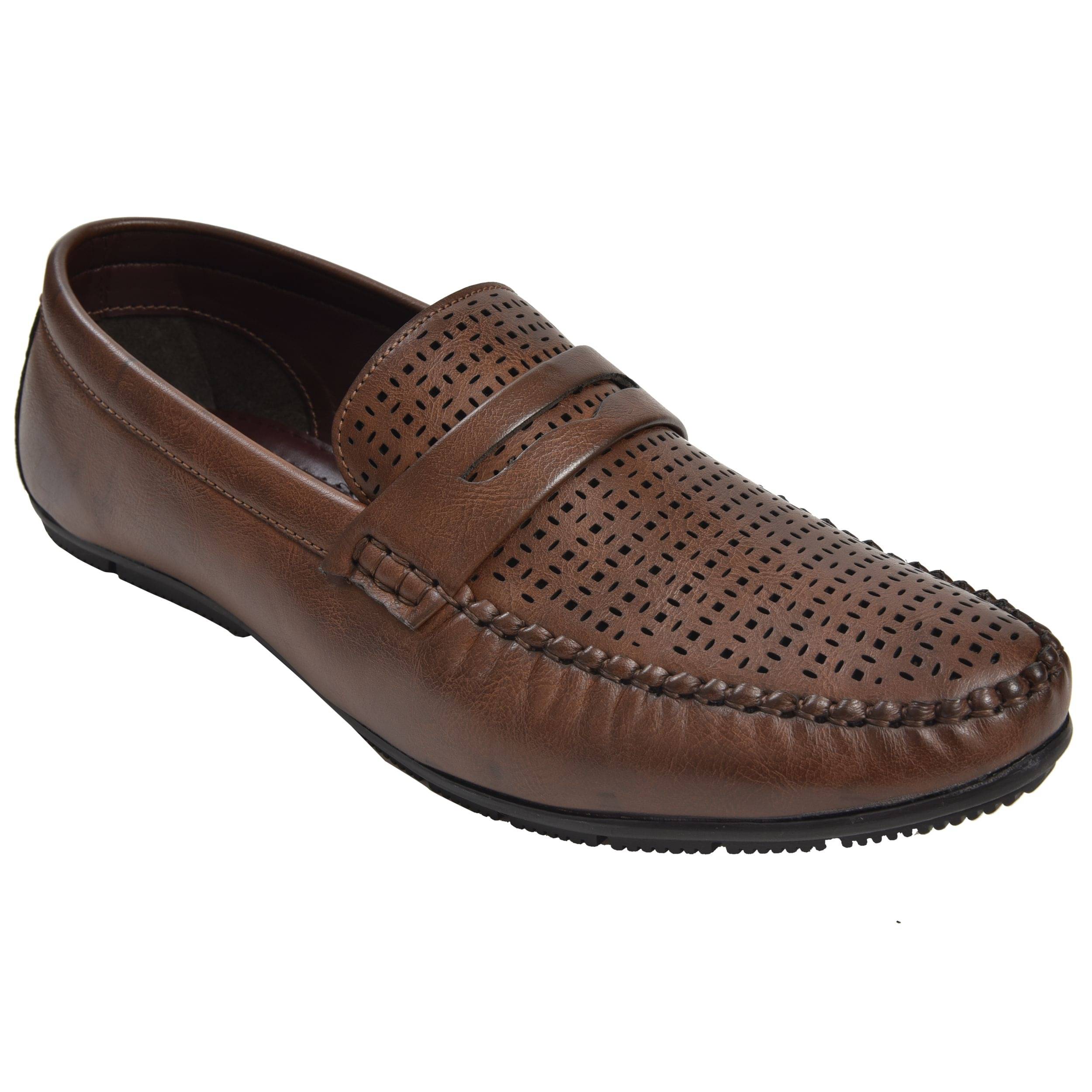     			Ajanta Brown Formal Shoes