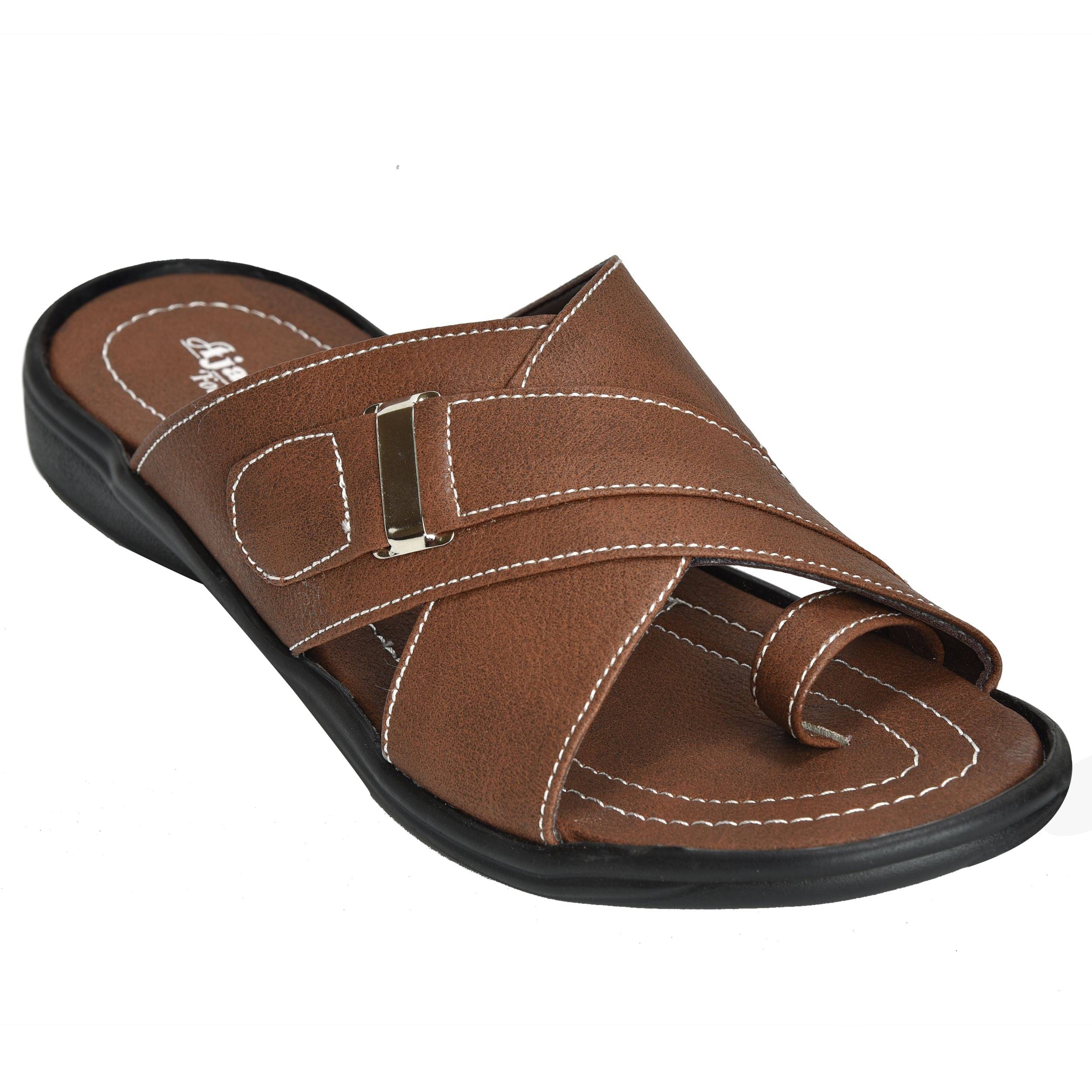     			Ajanta - Brown  Daily Slipper