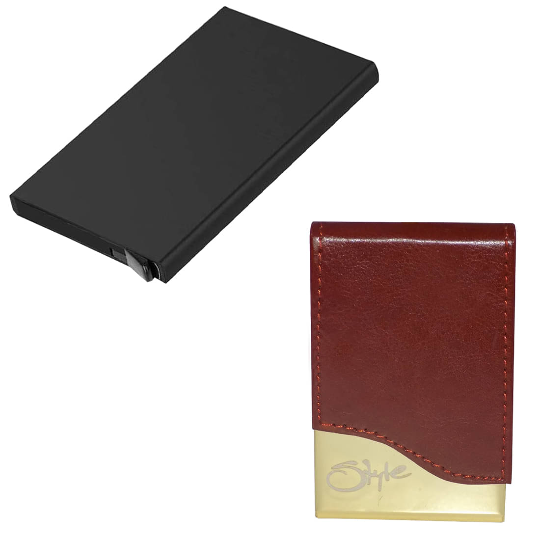    			Style 98 Multi Steel Credit/Debit Card 6 Slot Card Holder For Men & Women