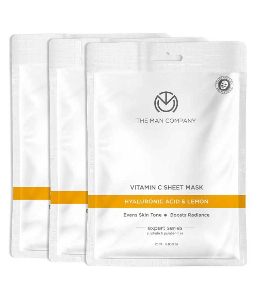     			The Man Company - Anti-Aging Sheet Mask for All Skin Type (Pack of 3)