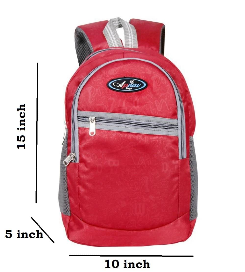     			Apnav Red Backpack