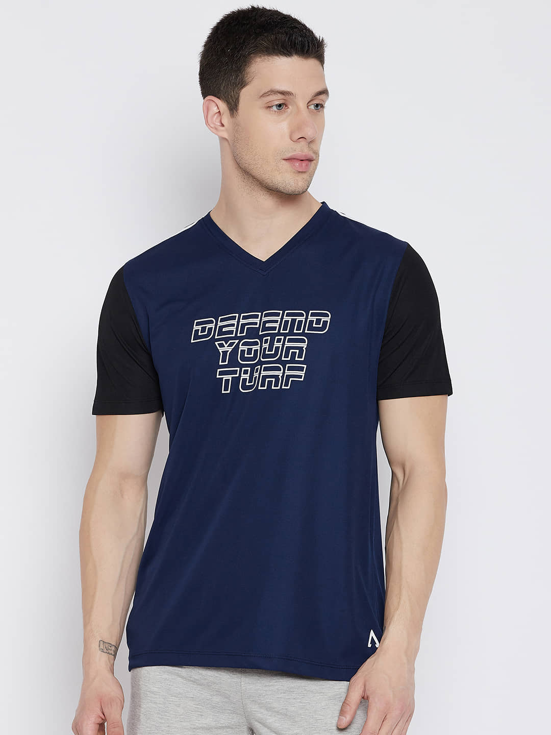 Austiex - Multicolor Polyester Regular Fit Men's Sports T-Shirt ( Pack of 1 )
